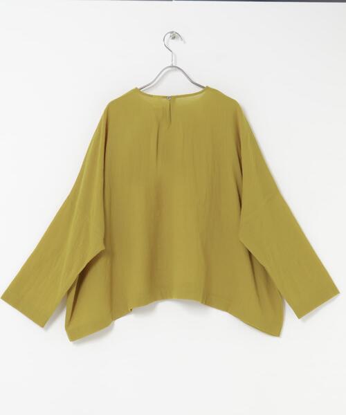 セール】ウールガーゼワイドプルオーバー（シャツ/ブラウス）｜かぐれ