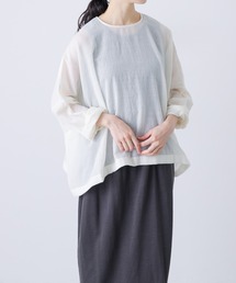 かぐれ | ウールガーゼワイドプルオーバー(シャツ/ブラウス)