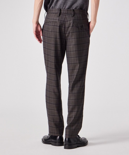 Paul Smith(ポールスミス)の「プレイドチェック テーパード トラウザーズ / 253163 UBP01(スラックス・メンズ・モカ・SMALL/MEDIUM/LARGE/X-LARGE/XX-LARGE)」の6枚目の写真