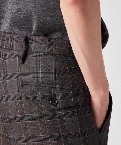 Paul Smith(ポールスミス)の「プレイドチェック テーパード トラウザーズ / 253163 UBP01(スラックス・メンズ・モカ・SMALL/MEDIUM/LARGE/X-LARGE/XX-LARGE)」の5枚目の写真