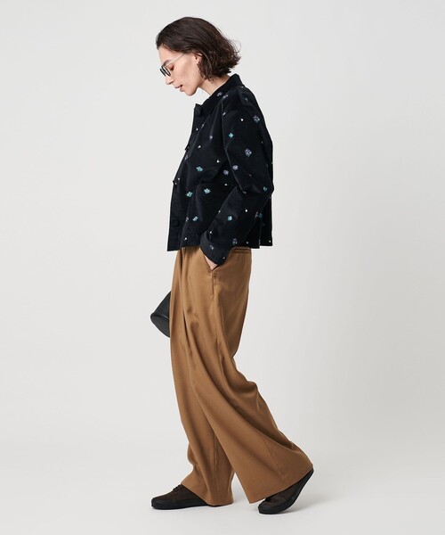 BEAUTY&YOUTH エンブロイダリー シャツジャケット BEAUTY&YOUTH UNITED ARROWS（ビューティーアンドユースユナイテッド