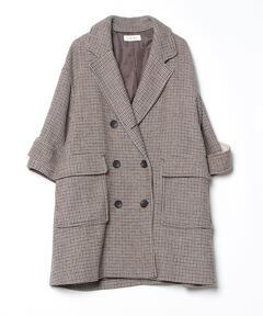 ブリティッシュツイード ダブルブレストジャケット（テーラード