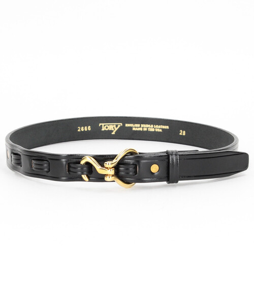 TORY LEATHER トリーレザー フーフピックベルト　28 ブラック TORY LEATHER トリーレザー フーフピックベルト 28 ブラック