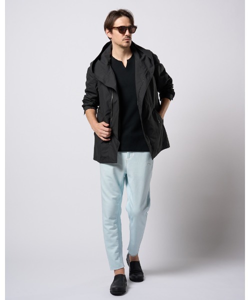 wjk（ダヴルジェイケイ）の「quarter-knit key neck H/S（Tシャツ/カットソー・メンズ・ホワイト/ブラック/グレー・SMALL/MEDIUM/LARGE/X-LARGE）」の18枚目の写真