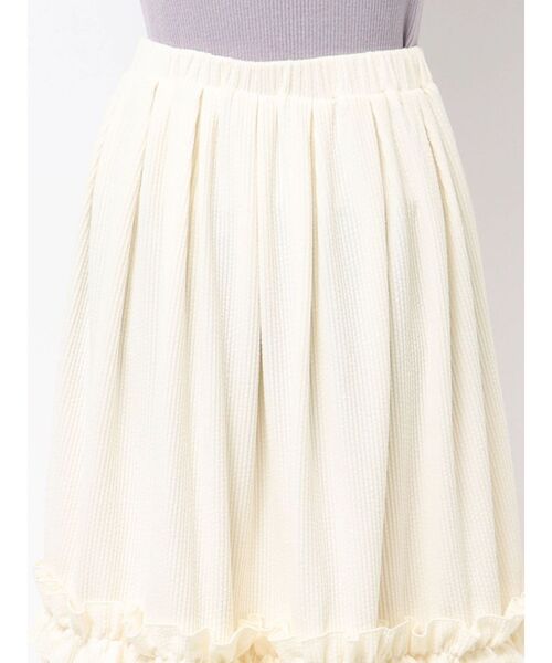 merry jenny（メリージェニー）の「コーデュロイフリルタックスカート（スカート・レディース・ブラウン/アイボリー・FREE）」の22枚目の写真
