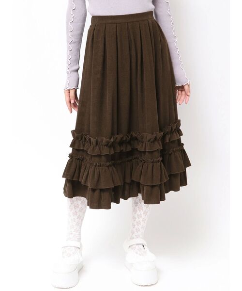 新品⭐️メリージェニー　スカート merry jenny（メリージェニー） スカート ティアードティアード