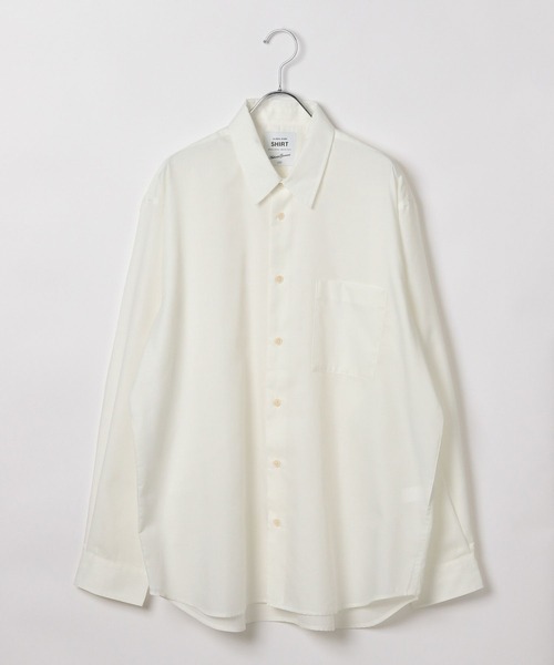 GLOBAL WORK（グローバルワーク）の「オテラクシャツ/591772（シャツ/ブラウス・メンズ・グレイッシュベージュ/ネイビー/ブルー/オフホワイト・SMALL/MEDIUM/LARGE/X-LARGE）」の20枚目の写真