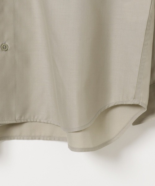 GLOBAL WORK（グローバルワーク）の「オテラクシャツ/591772（シャツ/ブラウス・メンズ・グレイッシュベージュ/ネイビー/ブルー/オフホワイト・SMALL/MEDIUM/LARGE/X-LARGE）」の17枚目の写真