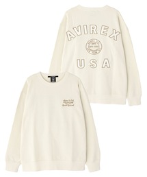 AVIREX 50th VARSITY CREWNECK SWEAT / 50周年 バーシティ スウェットパンツ / アヴィレックス