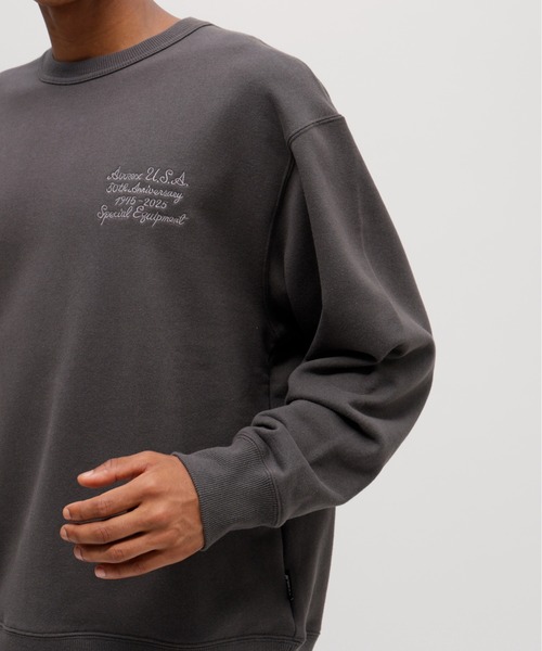 AVIREX(アヴィレックス)の「AVIREX 50th VARSITY CREWNECK SWEAT / 50周年 バーシティ スウェットパンツ / アヴィレックス(スウェット・メンズ・チャコール/エンジ/オフホワイト・MEDIUM/LARGE/X-LARGE/XX-LARGE)」の22枚目の写真