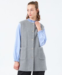 E0685S 新品 マッキントッシュ フィロソフィー ジレベスト 42 MACKINTOSH PHILOSOPHY GREY LABEL | PICK UP ITEM 2024 WINTER