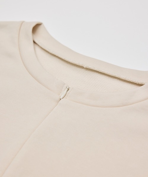 ROPE' PICNIC(ロペピクニック)の「スキッパー裏毛プルオーバー(スウェット・レディース・ブラウン/ブルー/キナリ・FREE)」の11枚目の写真