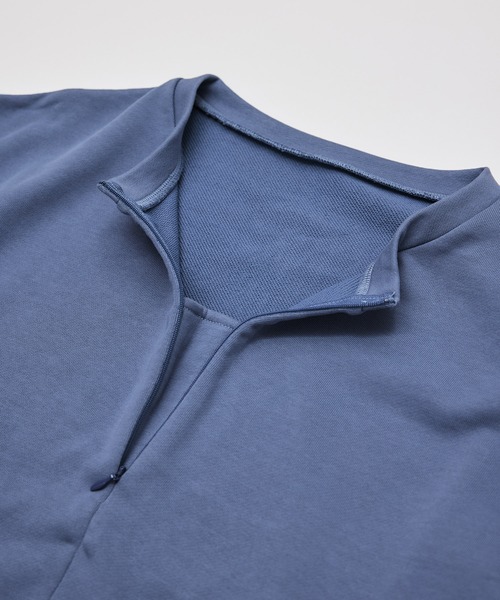 ROPE' PICNIC(ロペピクニック)の「スキッパー裏毛プルオーバー(スウェット・レディース・ブラウン/ブルー/キナリ・FREE)」の14枚目の写真