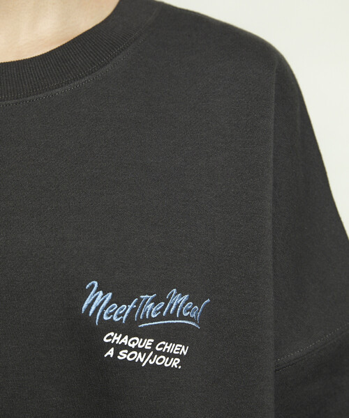 セール】PUBLUX/パブリュクス 相良刺繍 フレンチブルドッグ 裏起毛