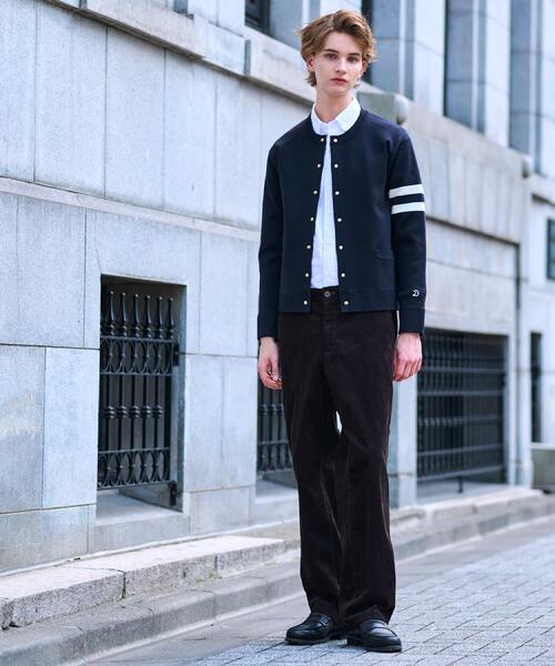 DRESSTERIOR（ドレステリア）の「ウォッシャブル アームライン ラウンドカーディガン（カーディガン/ボレロ・メンズ・ネイビー/レッド系1/ダークグレー/ブラック・90/91/92/94）」の17枚目の写真