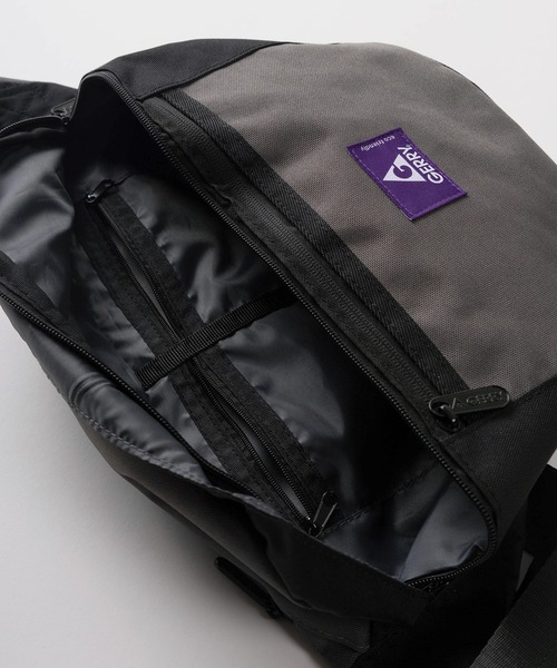 GERRY（ジェリー）の「【79】【GERRY/ジェリー】ロゴワンポイント ウエストバック（ボディバッグ/ウエストポーチ・メンズ・チャコールグレー/ブラック・FREE）」の10枚目の写真