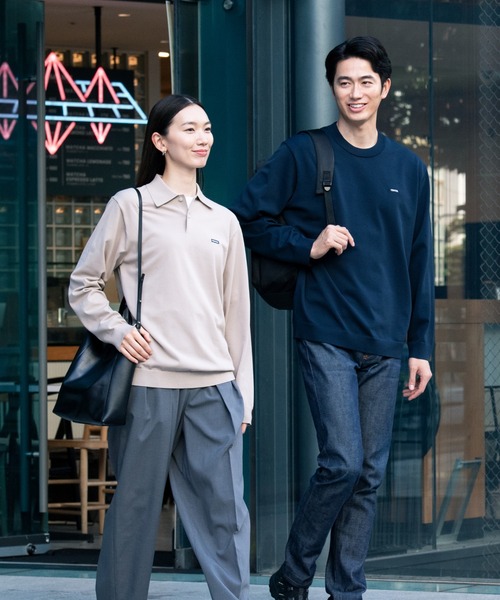 セール】MIGARU Light Knit Long Sleeve T-Shirt（Tシャツ/カットソー