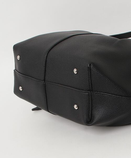 Lunea（ルネア）の「ビッグトートバッグ/ポーチ付き（トートバッグ・レディース・ブラック/ホワイト/ブラウン・FREE）」の8枚目の写真