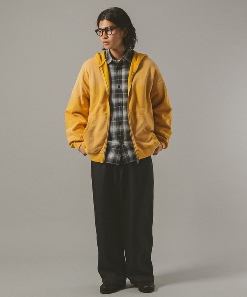 RAGEBLUE（レイジブルー）の「ダブルニー/ツイルワイドスラックス（スラックス・メンズ・ブラック/ブラウン・LARGE/MEDIUM）」の4枚目の写真