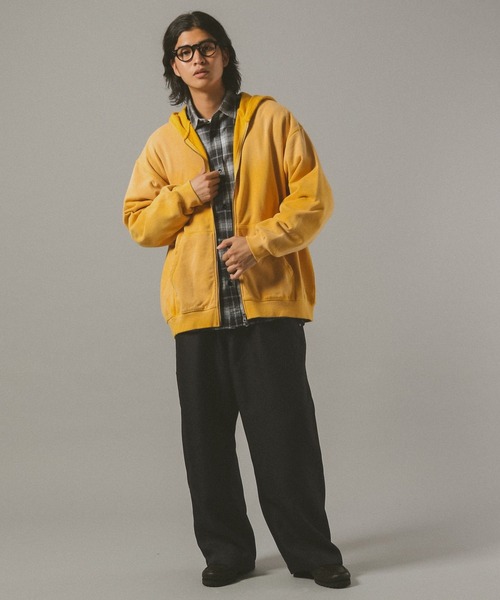 RAGEBLUE（レイジブルー）の「ダブルニー/ツイルワイドスラックス（スラックス・メンズ・ブラック/ブラウン・LARGE/MEDIUM）」の5枚目の写真