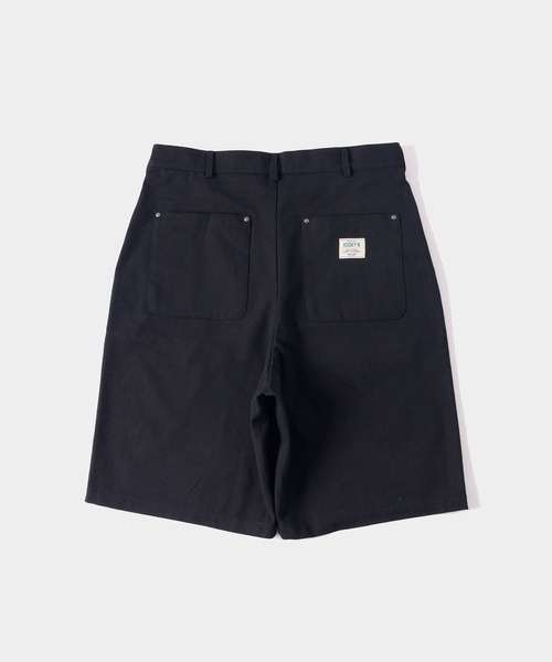 WHO'S WHO gallery（フーズフーギャラリー）の「【KOOKY'N/クーキー】 ダブルニーダックショートパンツ（チノパンツ・メンズ・ブラック/ブラウン・FREE）」の4枚目の写真