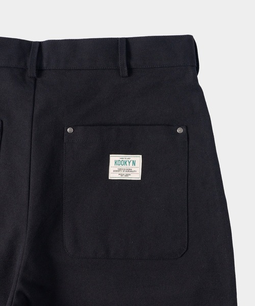 WHO'S WHO gallery（フーズフーギャラリー）の「【KOOKY'N/クーキー】 ダブルニーダックショートパンツ（チノパンツ・メンズ・ブラック/ブラウン・FREE）」の20枚目の写真