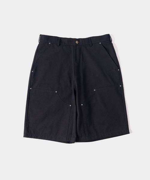 WHO'S WHO gallery（フーズフーギャラリー）の「【KOOKY'N/クーキー】 ダブルニーダックショートパンツ（チノパンツ・メンズ・ブラック/ブラウン・FREE）」の13枚目の写真