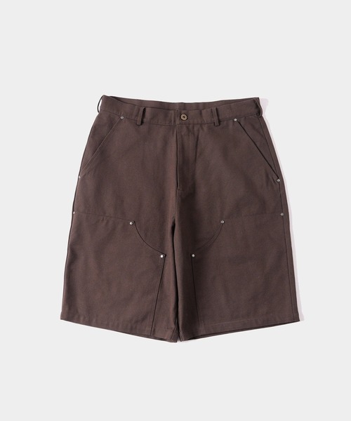 WHO'S WHO gallery（フーズフーギャラリー）の「【KOOKY'N/クーキー】 ダブルニーダックショートパンツ（チノパンツ・メンズ・ブラック/ブラウン・FREE）」の11枚目の写真