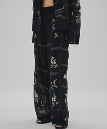 TODAYFUL（トゥデイフル）の「【TODAYFUL/トゥデイフル】Embroidery Patchwork Trousers/エンブロイダリーパッチワークトラウザー/パンツ（その他パンツ）」