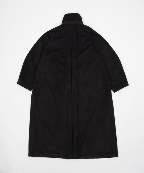 セール】mayu - スタンドカラーコクーンスリーブロングコート made in