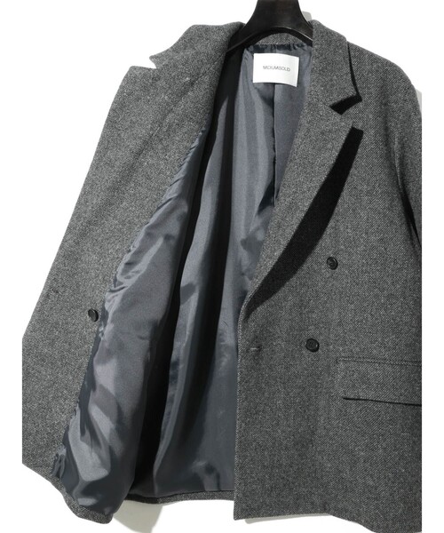 セール】MIDIUMISOLID for Ladies ダブルブレストツイードジャケット