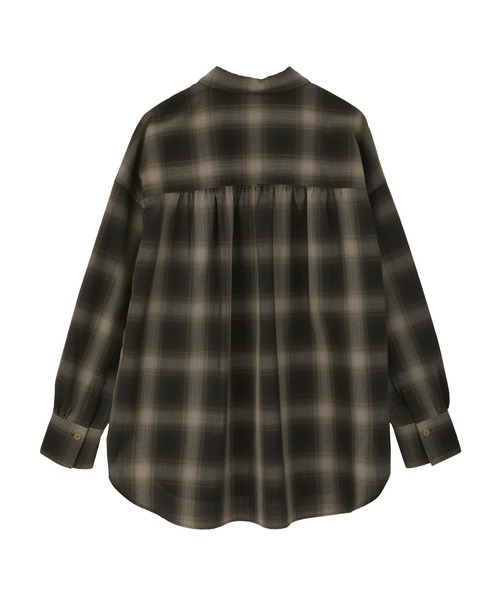Liesse（リエス）の「チェックシャツ（シャツ/ブラウス・レディース・ブラウン・FREE）」の14枚目の写真