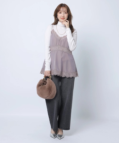 Apuweiser-riche(アプワイザーリッシェ)の「ベーシックデニム(その他パンツ・レディース・ブラウン/ネイビー/ブラック/ピンク・0/1/2)」の9枚目の写真