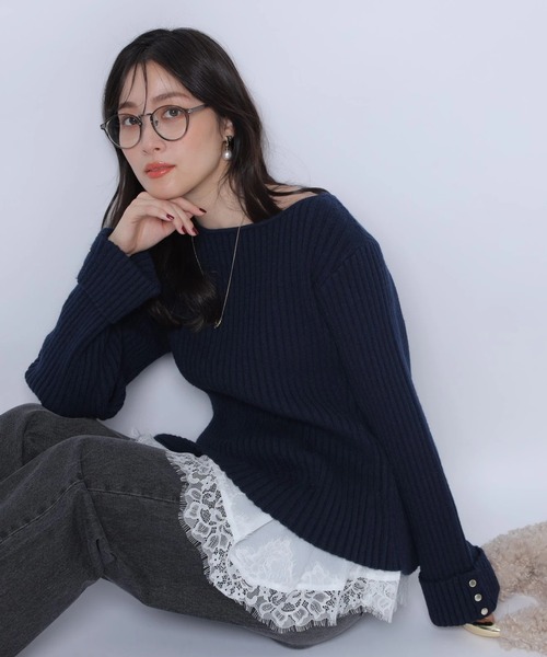 Apuweiser-riche(アプワイザーリッシェ)の「ベーシックデニム(その他パンツ・レディース・ブラウン/ネイビー/ブラック/ピンク・0/1/2)」の14枚目の写真