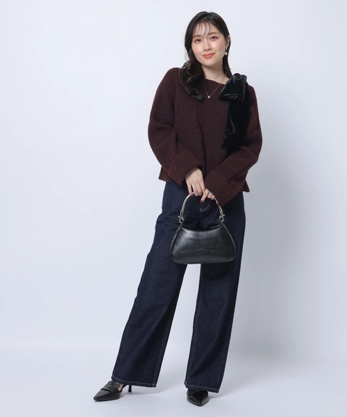 Apuweiser-riche(アプワイザーリッシェ)の「ベーシックデニム(その他パンツ・レディース・ブラウン/ネイビー/ブラック/ピンク・0/1/2)」の17枚目の写真