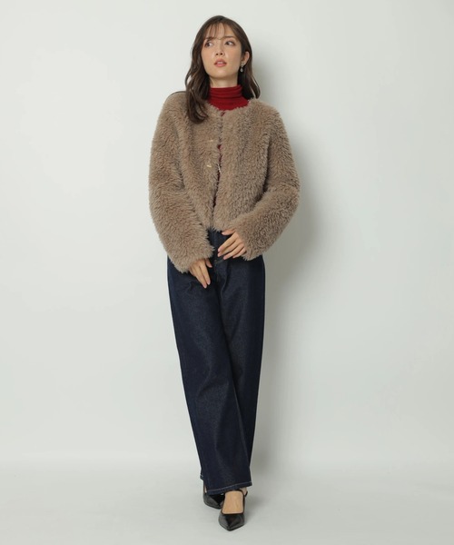 Apuweiser-riche(アプワイザーリッシェ)の「ベーシックデニム(その他パンツ・レディース・ブラウン/ネイビー/ブラック/ピンク・0/1/2)」の18枚目の写真