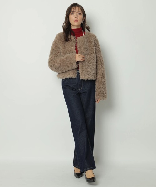 Apuweiser-riche(アプワイザーリッシェ)の「ベーシックデニム(その他パンツ・レディース・ブラウン/ネイビー/ブラック/ピンク・0/1/2)」の19枚目の写真