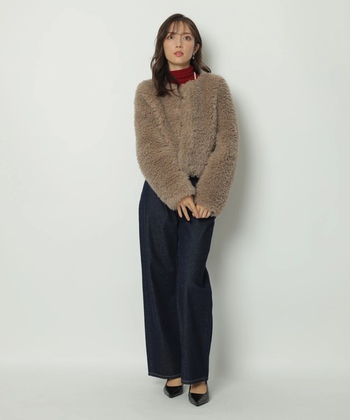 Apuweiser-riche(アプワイザーリッシェ)の「ベーシックデニム(その他パンツ・レディース・ブラウン/ネイビー/ブラック/ピンク・0/1/2)」の20枚目の写真