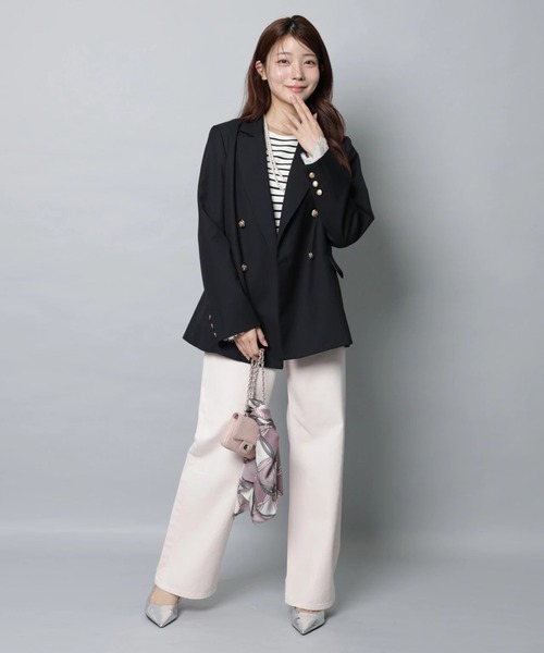 Apuweiser-riche(アプワイザーリッシェ)の「ベーシックデニム(その他パンツ・レディース・ブラウン/ネイビー/ブラック/ピンク・0/1/2)」の22枚目の写真