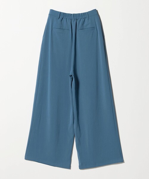 A DAY IN THE LIFE UNITED ARROWS（アデイインザライフユナイテッドアローズ）の「パウダリー タックワイドパンツ ＜A DAY IN THE LIFE＞（その他パンツ・レディース・コバルトブルー/その他1・S/M）」の3枚目の写真