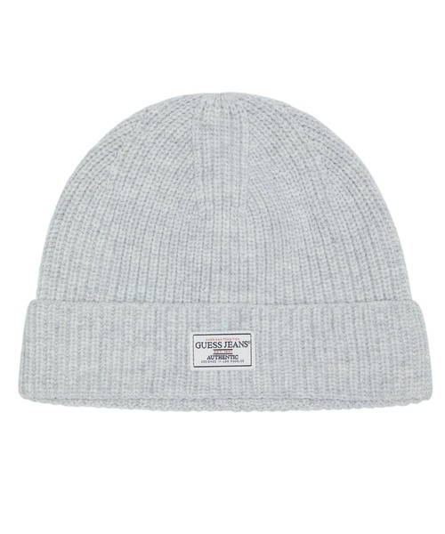 GUESS JEANS Patch Beanie ニット ビーニー | GUESS(ゲス) JAPAN 公式