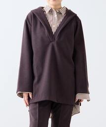 A_（エース）の「【A_/エース】起毛ジャージフーディ（Tシャツ/カットソー）」