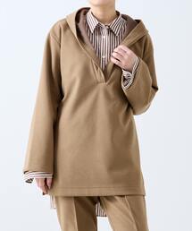 A_（エース）の「【A_/エース】起毛ジャージフーディ（Tシャツ/カットソー）」