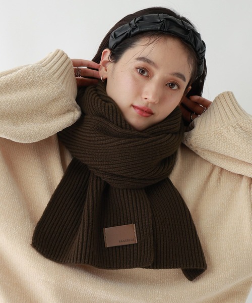 RAGEBLUE（レイジブルー）の「カラーニットマフラー（マフラー）」 - WEAR