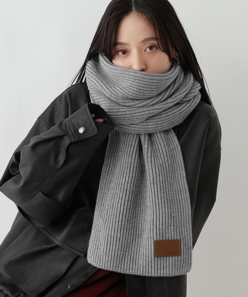 RAGEBLUE（レイジブルー）の「カラーニットマフラー（マフラー）」 - WEAR