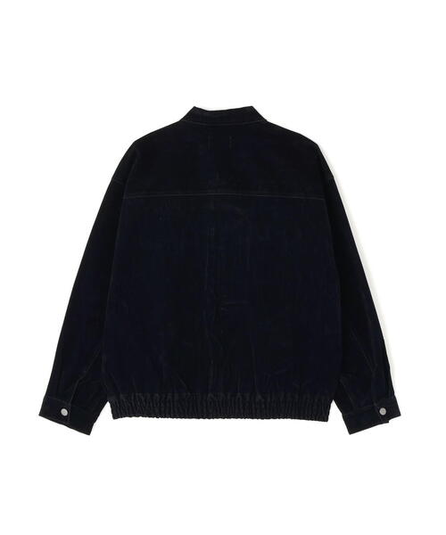 DANKE SCHON（ダンケシェーン）の「【WEB&DEPOT限定】DankeSchon/ダンケシェーン/FLOCKY DENIM JACKET（デニムジャケット・レディース・ブラック系その他/ブラック/ブラウン・M/L）」の4枚目の写真