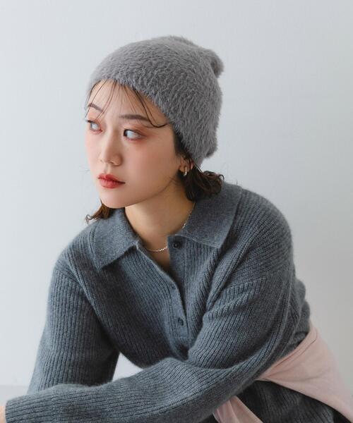セール】フェザーヤーンニットワッチ（ニットキャップ/ビーニー