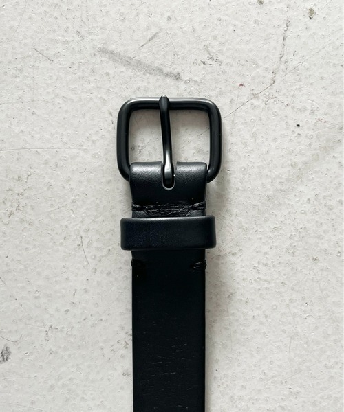 KAIKO（カイコー）の「KAIKO Leather belt（ベルト・メンズ・ブラック・30/32/28/34）」の2枚目の写真