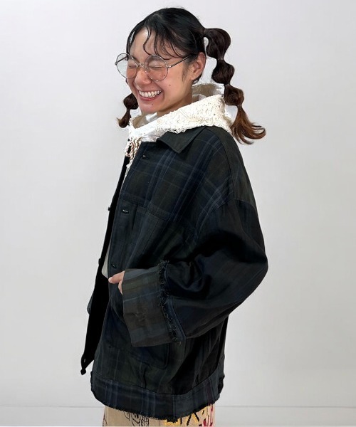 masterkey（マスターキー）の「mj11248-LAMP-JK ブルゾン(MK26S-O-05)（その他アウター・メンズ・ブラック・2/1）」の11枚目の写真