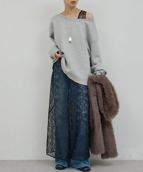 セール】【前後2way】レースワンピース（ワンピース